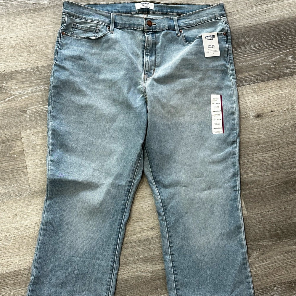 Levi’s Denizen Jeans (high rise/straight leg)